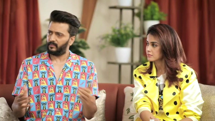Exclusive: Riteish Deshmukh and Genelia D’Souza on Arbaaz Khan’s talk show ‘Pinch’