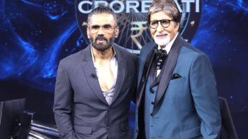 Kaun Banega Crorepati 13: Suniel Shetty flaunts his muscles along with Jackie Shroff, leaves host Amitabh Bachchan impressed
