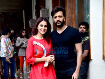 Photos: Riteish Deshmukh and Genelia Deshmukh snapped at Bastian, Worli