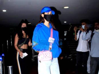 Photos: Salman khan, Disha patani and Krishna Shroff snapped at the airport