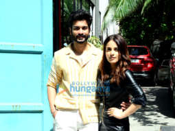 Photos: Sunny Kaushal and Radhika Madan snapped in Santacruz promoting Shiddat