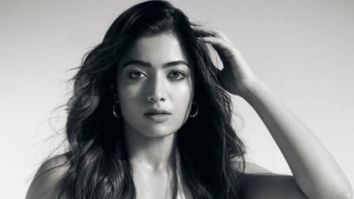 Rashmika Mandanna stuns in monochrome photo, dons sequin pants
