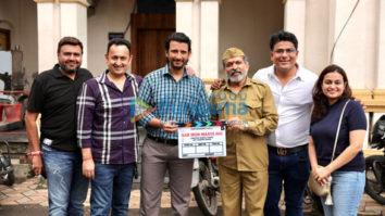 On the sets of the movie Sab Moh Maaya Hai