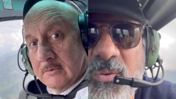 Anupam Kher, Boman Irani have mid-air Khosla Ka Ghosla reunion: ‘Khurana Saab taking Khosla Saab to show plot in Nepal’