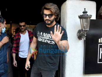 Photos: Arjun Kapoor snapped at Hakim’s Aalim salon in Bandra