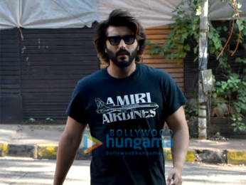 Photos: Arjun Kapoor snapped at Hakim’s Aalim salon in Bandra