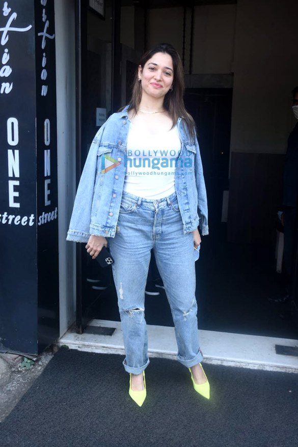 Photos: Tamannaah Bhatia spotted at Bastian in Bandra Photos: Tamannaah Bhatia spotted at Bastian in Bandra