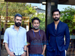 Photos: Vicky Kaushal, Shoojit Sircar and Ronnie Lahiri snapped while promoting Sardar Udham Photos: Vicky Kaushal, Shoojit Sircar and Ronnie Lahiri snapped while promoting Sardar Udham