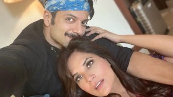 Richa Chadha surprises beau Ali Fazal on his birthday on his set in Delhi