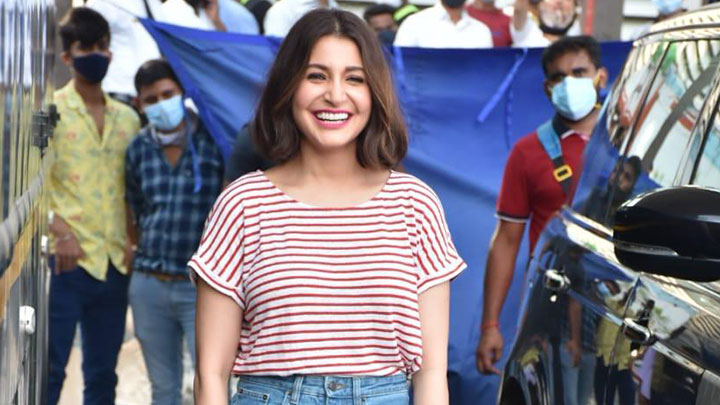 Snapped: Anushka Sharma at BKC post shoot