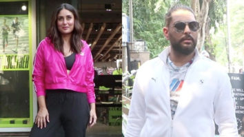 Snapped: Kareena Kapoor Khan and Yuvraj Singh at Shoot location in Bandra, Mumbai