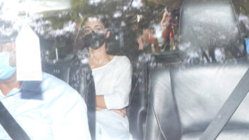 Spotted: Ananya Panday with her father Chunky Pandey, leaving for NCB office