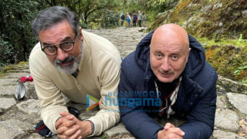 On The Sets Of The Movie Uunchai