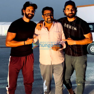 On The Sets Of The Movie Vikram Vedha