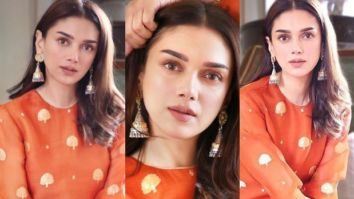 Aditi Rao Hydari is an orange wonder in a Raw Mango suit worth Rs. 52,600