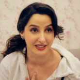 Nora Fatehi reveals she was almost choked by her costume during the shoot of ‘Kusu Kusu’; shows injury marks