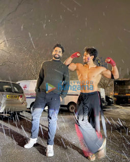 On The Sets From The Movie Ganapath - A Hero Is Born