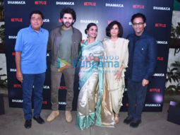 Photos: Celebs grace the screening of Dhamaka