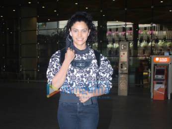 Photos: Saiyami Kher and Aditi Rao Hydari snapped at the airport