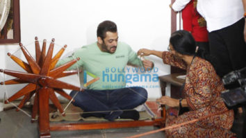 Photos: Salman Khan visits Sabarmati Ashram post the release of Antim