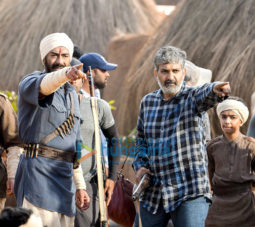On The Sets From The Movie RRR