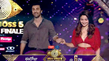 Brahmastra couple Alia Bhatt and Ranbir Kapoor hold hands as they visit Bigg Boss Telugu together; watch video