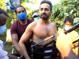 On The Sets Of The Movie Chandigarh Kare Aashiqui