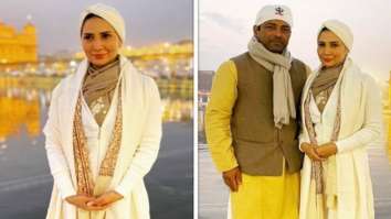 Kim Sharma visits the Golden Temple with her boyfriend Leander Paes, see photos