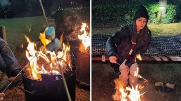 Navya Naveli Nanda enjoys roasted marshmallows in Delhi with Shweta Bachchan and Nikhil Nanda