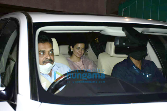 Photos: Kangana Ranaut spotted at her office Photos: Kangana Ranaut spotted at her office