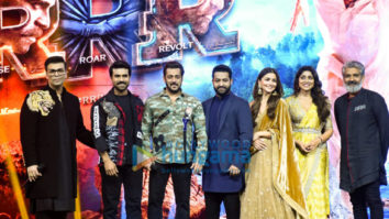 Photos: Salman Khan, Karan Johar, SS Rajamouli, NTR Jr, Ram Charan and Alia Bhatt snapped at the RRR promotional event in Mumbai