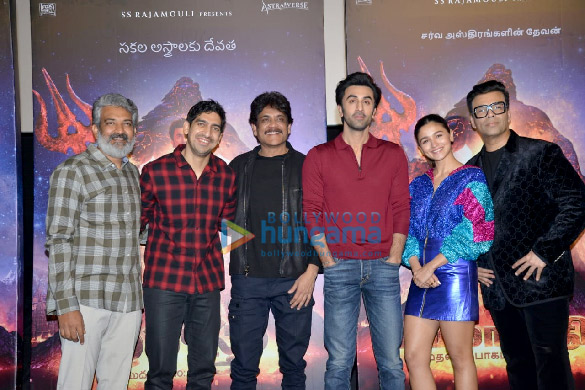Photos: Team Brahmastra with S.S. Rajamouli in Hyderabad Photos: Team Brahmastra with S.S. Rajamouli in Hyderabad