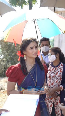 On The Sets From The Movie RRR