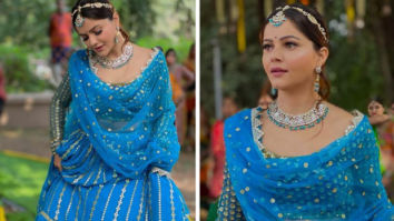 Rubina Dilaik looks like an absolute diva as she slays in a blue lehenga