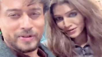 Tiger Shroff and Kriti Sanon tempt each other with cake as Ganapath schedule wraps in the UK