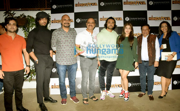 Photos: Ashish Sharma, Sonarika Bhadori, Anup Jalota and others at the special screening of Karan Razdan’s film Hindutva Photos: Ashish Sharma, Sonarika Bhadori, Anup Jalota and others at the special screening of Karan Razdan’s film Hindutva