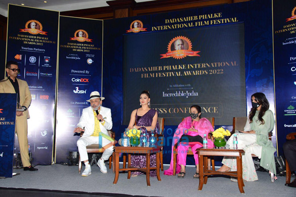 Photos: Urvashi Rautela, Annu Kapoor, Rohit Roy and others at the Press Conference of Dadasaheb Phalke International Film Festival Awards 2022