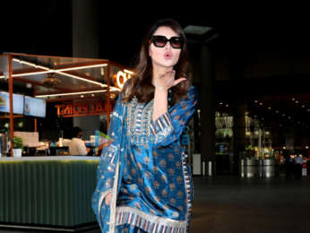 Photos: Urvashi Rautela and Laxmi Rai snapped at the airport