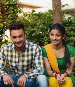 On the sets of the movie Antim – The Final Truth