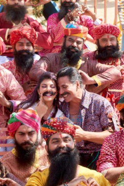 On The Sets Of Bachchhan Paandey