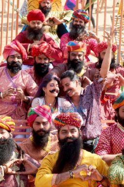 On The Sets Of Bachchhan Paandey