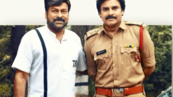 Bheemla Nayak meets Godfather! Chiranjeevi and Pawan Kalyan visit each other’s sets; Ram Charan shares power-packed video 