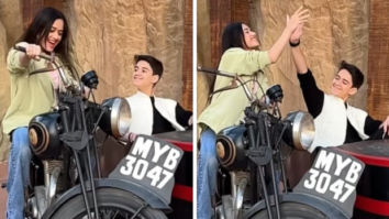 Jannat Zubair Rahmani recreates Amitabh Bachchan-Dharmendra’s iconic ‘Yeh Dosti moment’ from Sholay with brother Ayan Zubair
