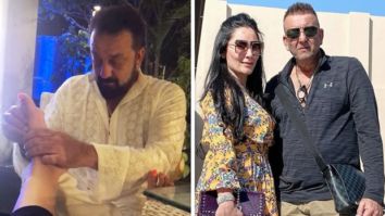 Maanayata Dutt posts a video of Sanjay Dutt giving her a foot massage on their 14th wedding anniversary