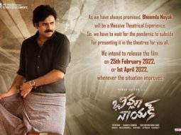 Makers of Pawan Kalyan starrer Bheemla Nayak block two release dates February 25 & April 1: ‘Will be a massive theatrical experience’