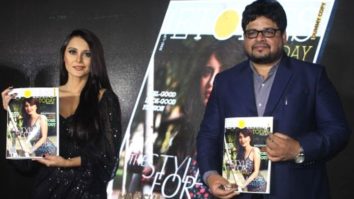 Minissha Lamba at the launch of Etoiles Today magazine with editor Shailendra Bhargava