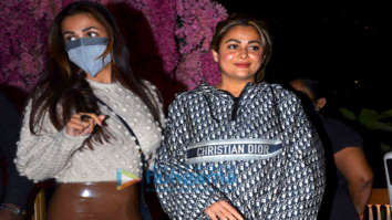 Photos: Amrita Arora, Malaika Arora and Vikram Phadnis snapped at Bastian, Worli