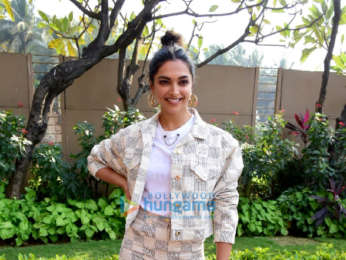 Photos: Deepika Padukone, Siddhant Chaturvedi, Ananya Panday, Dhairya Karwa spotted promoting their film Gehraiyaan