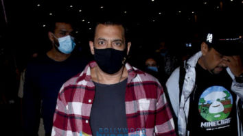 Photos: Salman Khan and Saiee Manjrekar spotted at the airport as they return after an electrifying performance at the Da-Bangg Tour in Dubai