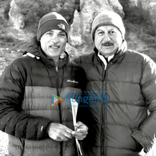 On The Sets Of The Movie Uunchai